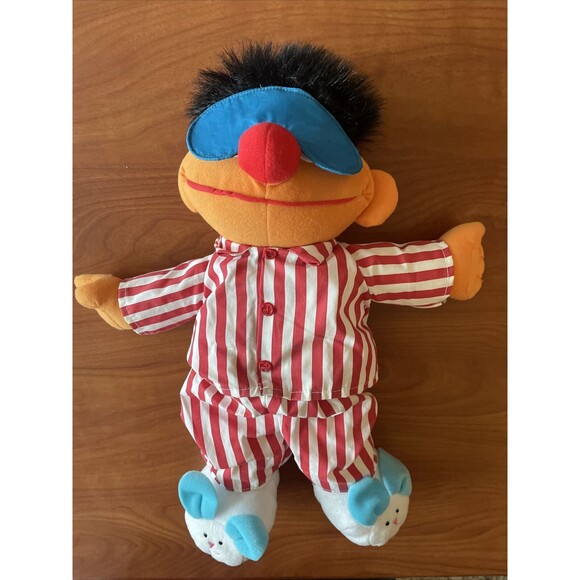 Vintage 1996 TYCO Ernie Night Time Plush Talking 17" - Picture 4 of 4